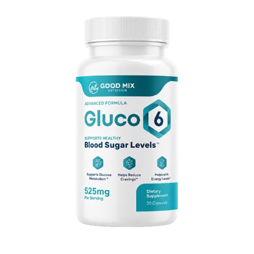 Gluco6 bottle